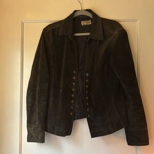 Leather Jacket Size Large